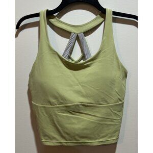 Glowmode Crop Sports Bra ~ Green ~ Size Medium
